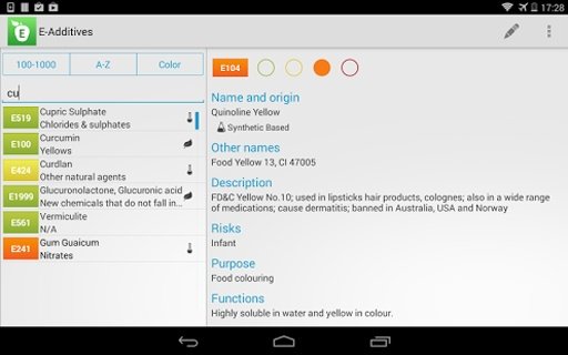 E Food Additives截图2