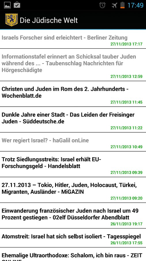 Die Jüdische Welt截图1