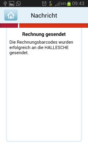 HALLESCHE Rechnungs-App截图6