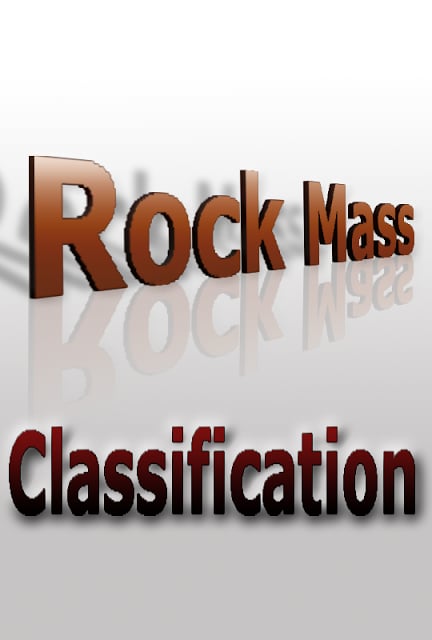 Rock Mass Classification截图1