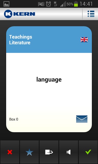 KERN Language Trainer German截图2