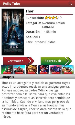 Pel&iacute;culas gratis Pelistube截图1