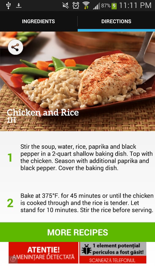 Chicken &amp; Rice Recipes截图1