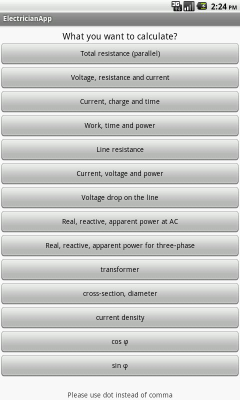 EA free Current voltage power截图3