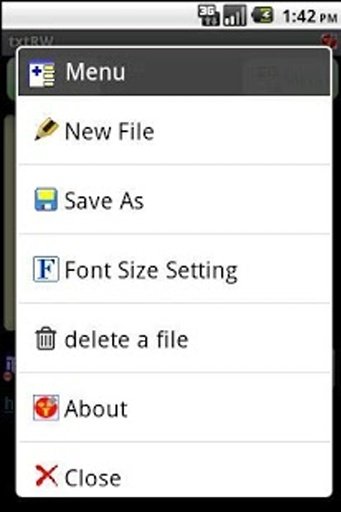 simplest text editor - txtRW截图6