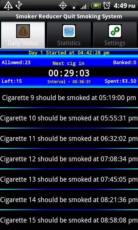 Smoker Reducer Quit Smoking截图3