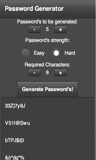 Password Generator **FREE**截图2