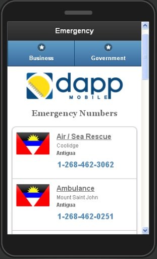 Dapp Mobile Antigua &amp; Barbuda截图6