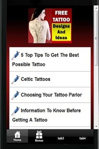 Free Tattoo Designs And Ideas截图4