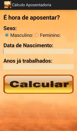 Cálculo Aposentadoria截图1