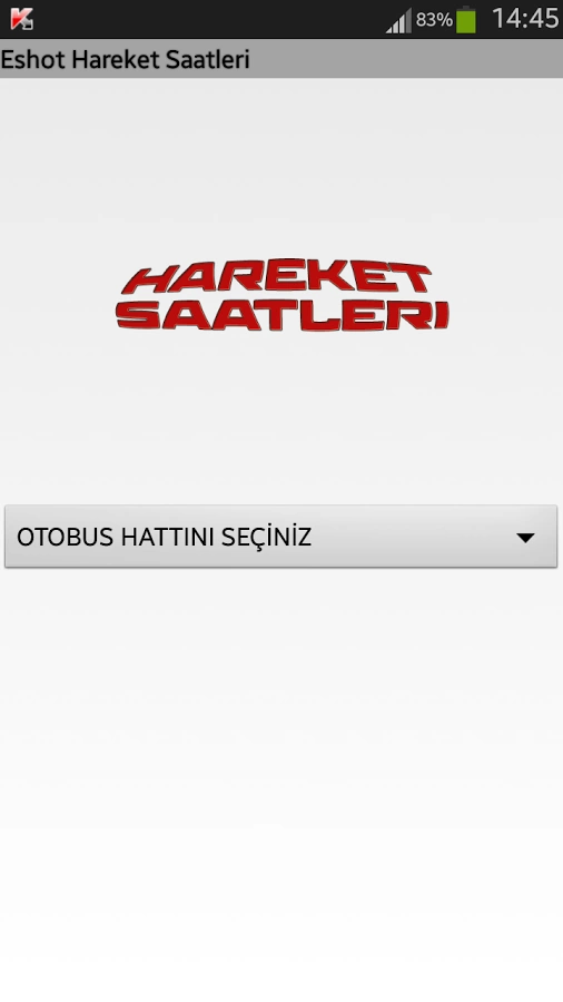 Eshot Hareket Saatleri截图1