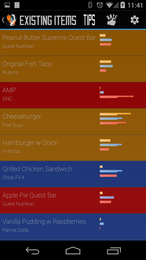 Ultrack: Fast Calorie Counter截图6