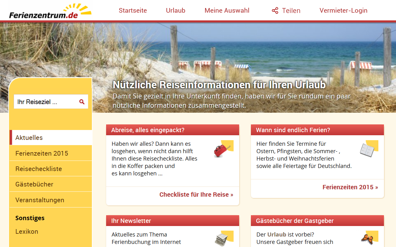 Ferienzentrum.de – Urlaub截图1