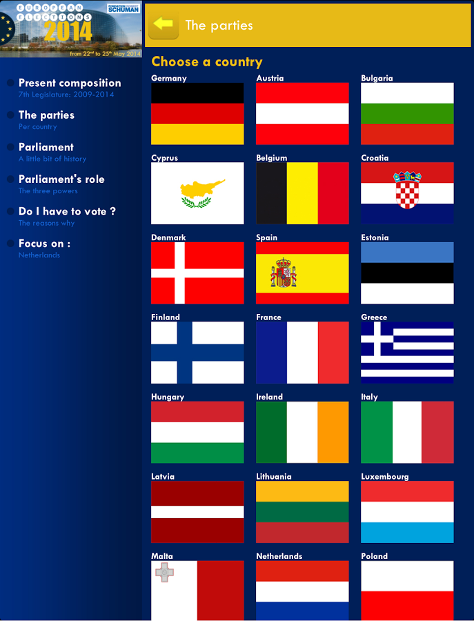 European elections截图9