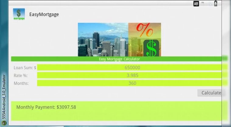 Easy Mortgage Calculator FREE截图2