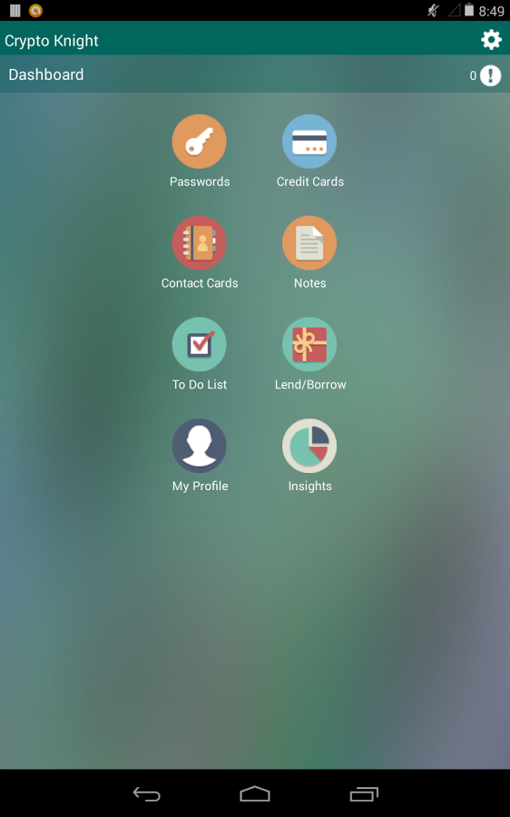 Crypto Knight-Password Manager截图1