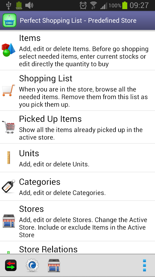 Perfect Shopping List截图2