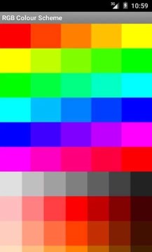 RGB配色方案截图