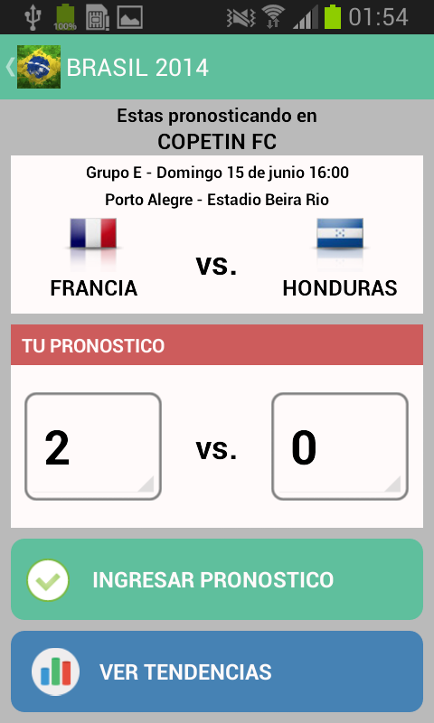 Brasil Pronostica 2014截图2