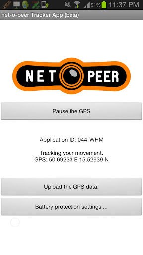 net-o-peer Tracker App (beta)截图2