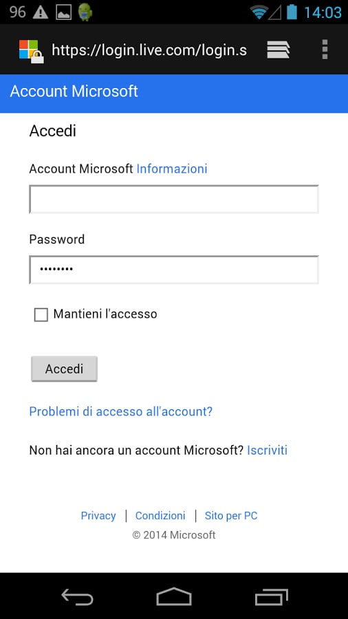 Outlook Hotmail Live Mail截图1
