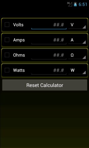 Ohms Law ★ Ad Free Calculator截图4