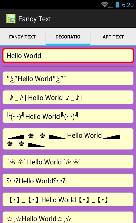 Fancy Text Generator App截图9