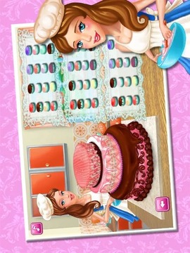 小公主的婚礼蛋糕-装饰蛋糕游戏截图