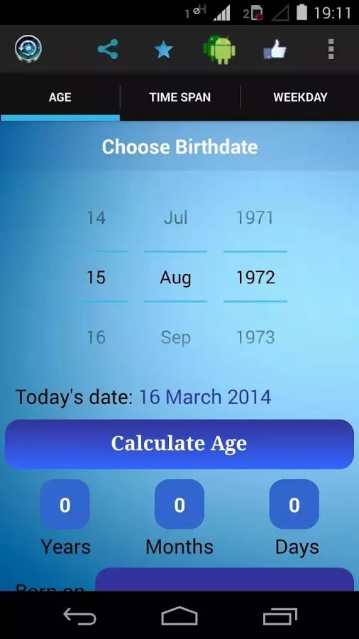 DOT AGE (Age Calculator)截图6