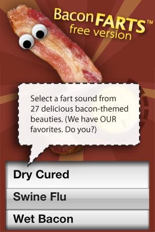 Bacon Farts Free - Fart Sounds截图3