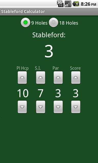 Stableford Calculator (UK)截图1