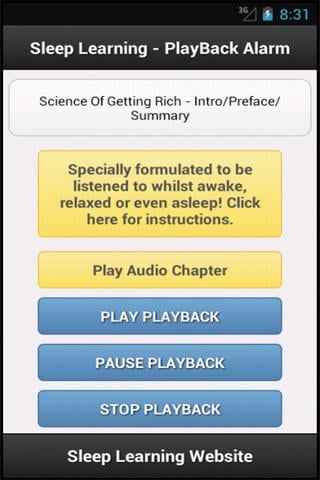 Science Of Getting Rich Intro截图3