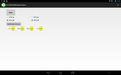 Prolific PL2303 Modem Status截图4