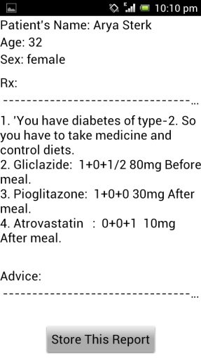 Diabetes Self-Diagnosis截图3