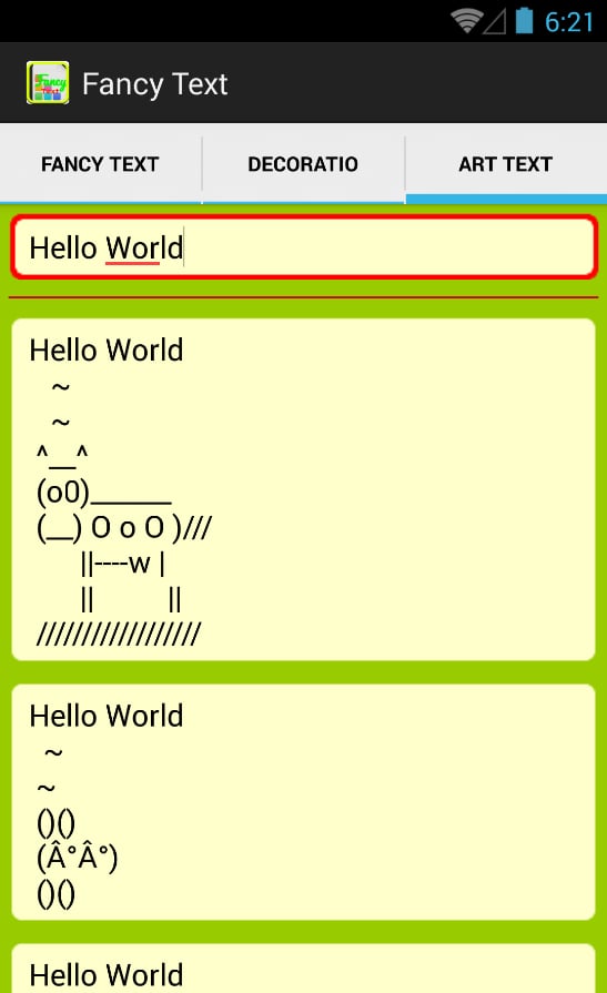 Fancy Text Generator App截图1