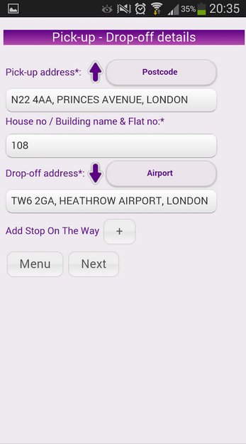 London Airport Transfer截图1