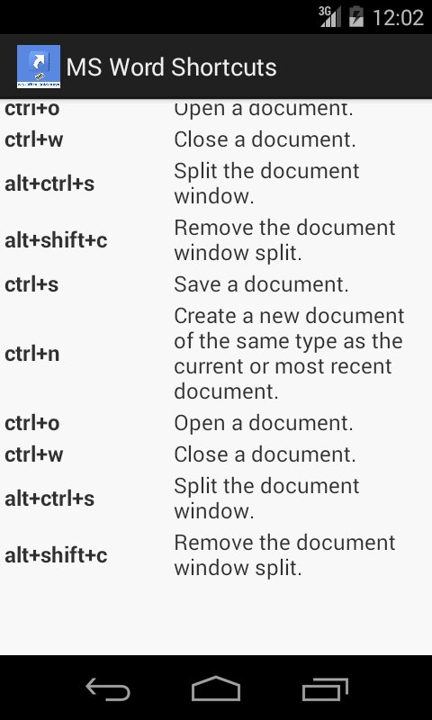 Quick Keys for Office Su...截图2