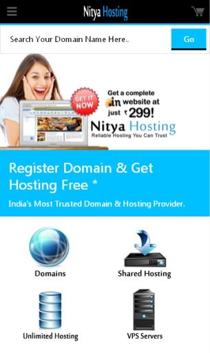 Domains &amp; Hosting-NityaHosting截图6