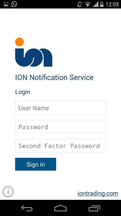 ION Notification Service截图9