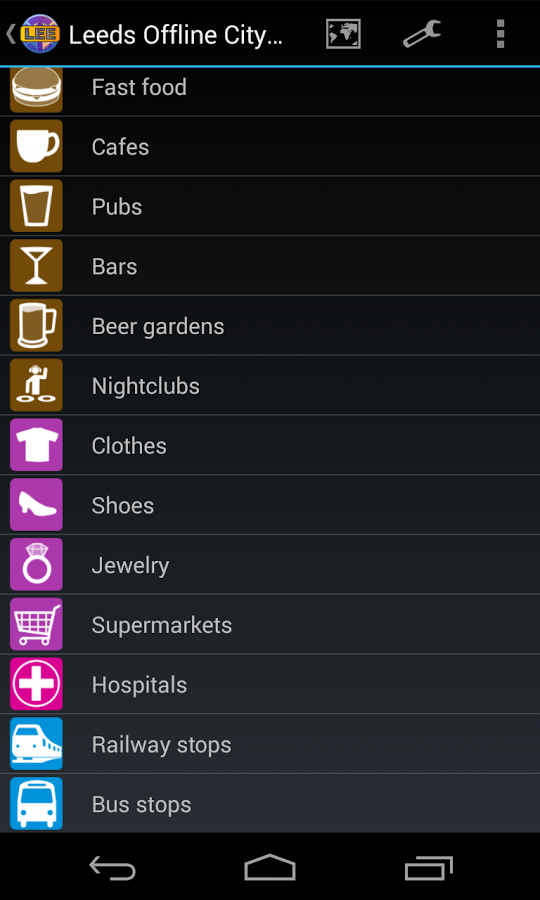 Leeds Offline City Map截图9