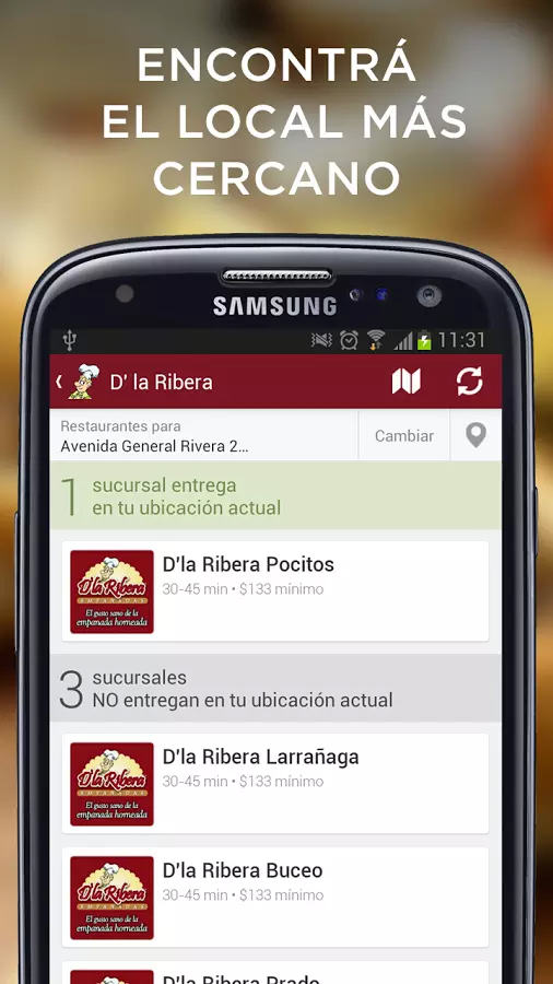 D’La Ribera Empanadas截图2