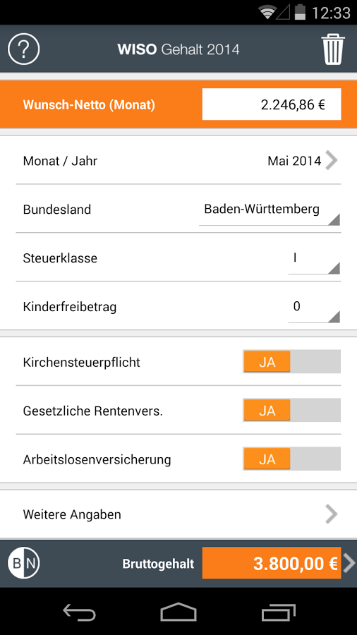 WISO Gehalt 2014截图1