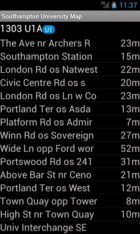 Southampton University Map截图4