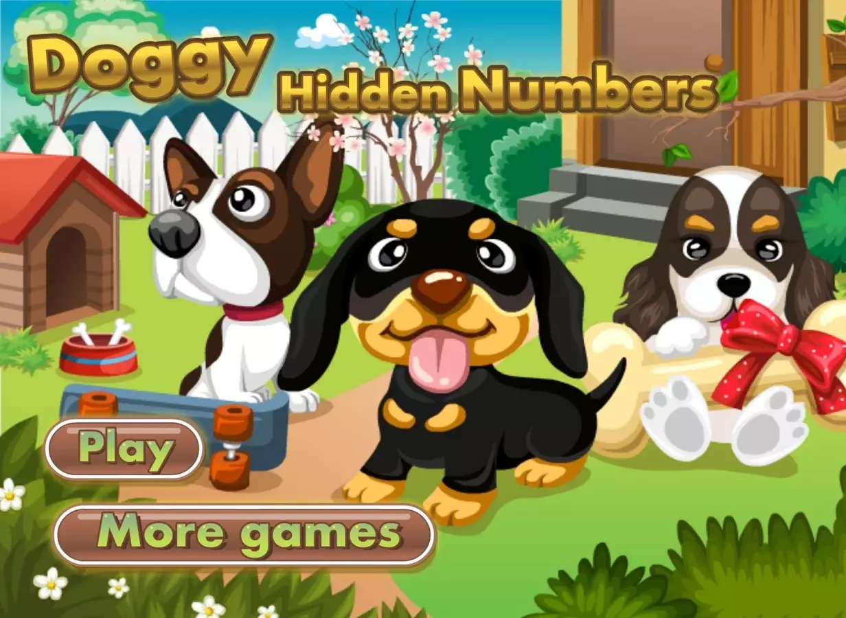 Doggy Hidden Numbers -免費截图1