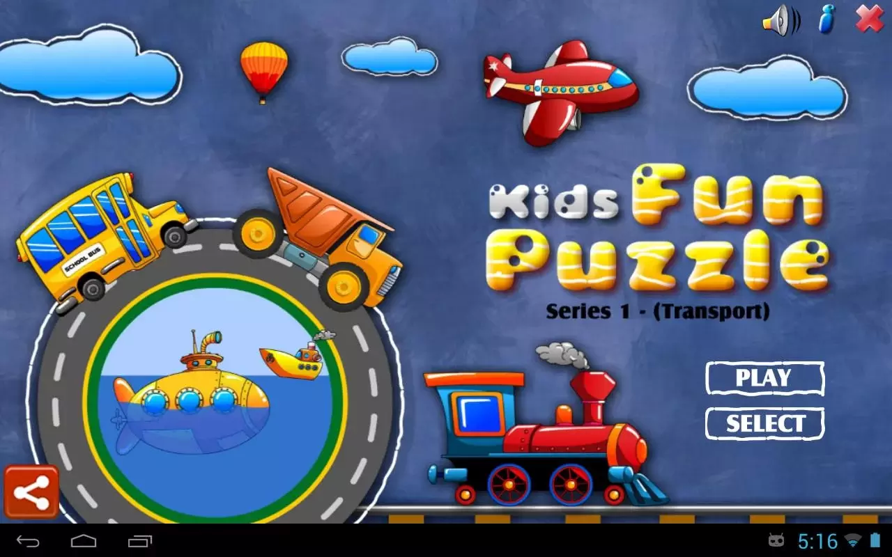 Kids Transport Puzzle Free截图7