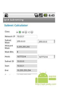 IPV4子网划分截图