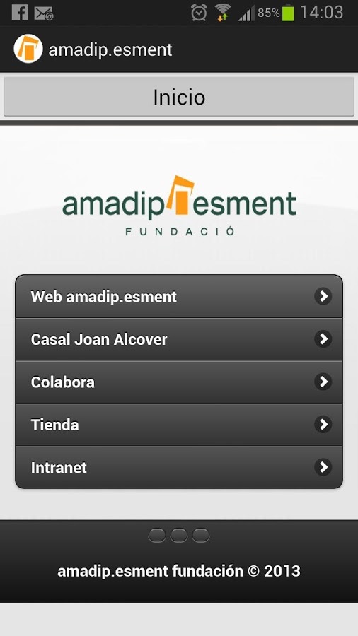 amadip.esment fundación截图1