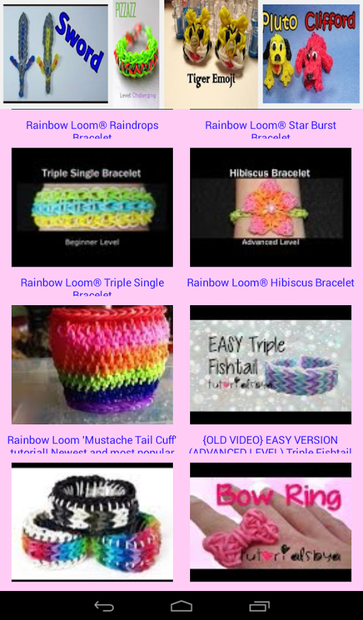 Rainbow Loom New Designs截图1