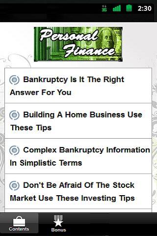 Personal Finance 101 - FREE截图1