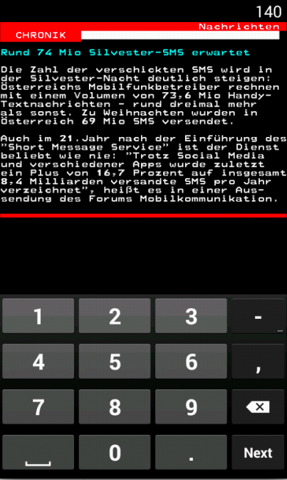 Teletext ORF - TeleGexx截图3